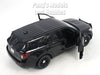 2022 Ford Explorer Police Interceptor SUV - BLACK - 1/24 Scale Diecast Model by Motormax