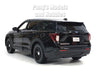 2022 Ford Explorer Police Interceptor SUV - BLACK - 1/24 Scale Diecast Model by Motormax