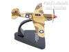 Curtiss P-40 P-40E Warhawk - "Miss Memphis," 85th Fighter Squadron, 79th Fighter Group, North Africa, 1943 1/72 Scale Diecast Metal Model by Oxford