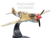 Curtiss P-40 P-40E Warhawk - "Miss Memphis," 85th Fighter Squadron, 79th Fighter Group, North Africa, 1943 1/72 Scale Diecast Metal Model by Oxford