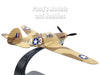 Curtiss P-40 P-40E Warhawk - "Miss Memphis," 85th Fighter Squadron, 79th Fighter Group, North Africa, 1943 1/72 Scale Diecast Metal Model by Oxford
