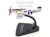 North American P-51 P-51D Mustang 7-Victory Ace Capt. Donald Emerson, 336th Fighter Squadron, 4th Fighter Group "Debden Eagles," 8th USAAF, 1944 1/72 Scale Diecast Metal Model by Oxford