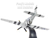 North American P-51 P-51D Mustang 7-Victory Ace Capt. Donald Emerson, 336th Fighter Squadron, 4th Fighter Group "Debden Eagles," 8th USAAF, 1944 1/72 Scale Diecast Metal Model by Oxford