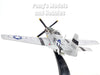 North American P-51 P-51D Mustang 7-Victory Ace Capt. Donald Emerson, 336th Fighter Squadron, 4th Fighter Group "Debden Eagles," 8th USAAF, 1944 1/72 Scale Diecast Metal Model by Oxford