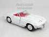 1967 Chevrolet Corvette C2 Convertible - WHITE - 1/24 Scale Diecast Metal Model by Showcasts w/ BOX