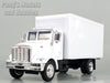Peterbilt 335 White Box Truck 1/43 Scale Diecast Model by NewRay