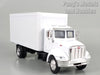 Peterbilt 335 White Box Truck 1/43 Scale Diecast Model by NewRay