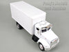 Peterbilt 335 White Box Truck 1/43 Scale Diecast Model by NewRay