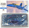 F/A-18 F/A-18A F-18 F-18A Hornet - Blue Angels - US NAVY 1/72 Scale Plastic Model Kit (Assembly Required) by Hasegawa