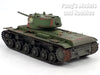 KV-1 Heavy Tank Syczewka, October 1942 - Russian Army - Green Camo - 1/72 Scale Plastic Model by Easy Model