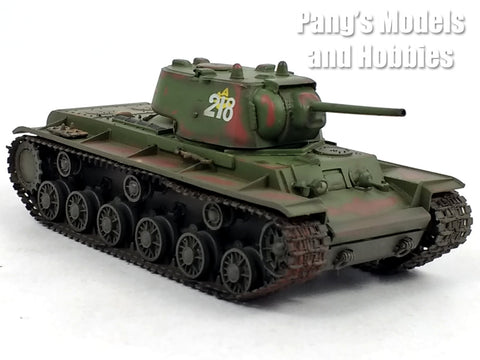 KV-1 Heavy Tank Syczewka, October 1942 - Russian Army - Green Camo - 1/72 Scale Plastic Model by Easy Model