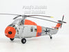 Sikorsky UH-34 UH-34G Choctaw German Navy - 1/72 Scale Assembled and Painted Model by Easy Model (Copy)