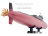 Type-092 Type 092 Xia Class Nuclear Ballistic Missile Submarine SSN PLAN 1/350 Scale Plastic Model by Easy Model