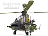 Eurocopter Tiger UHT 74/08 Attack Support Helicopter - German Army 1/72 Scale Assembled and Painted Plastic Model by Easy Model