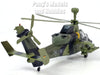 Eurocopter Tiger UHT 74/08 Attack Support Helicopter - German Army 1/72 Scale Assembled and Painted Plastic Model by Easy Model
