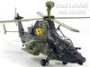 Eurocopter Tiger UHT 74/08 Attack Support Helicopter - German Army 1/72 Scale Assembled and Painted Plastic Model by Easy Model