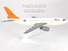Airbus A300 A300B2 South African Cargo SAA 1/200 Scale Model Airplane by Flight Miniatures