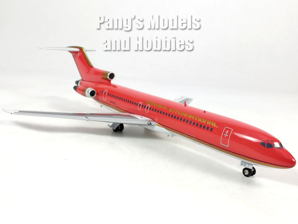 Boeing 727 727-200 Braniff International - RED - 1/200 Scale Diecast Model by Inflight 200