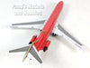 Boeing 727 727-200 Braniff International - RED - 1/200 Scale Diecast Model by Inflight 200