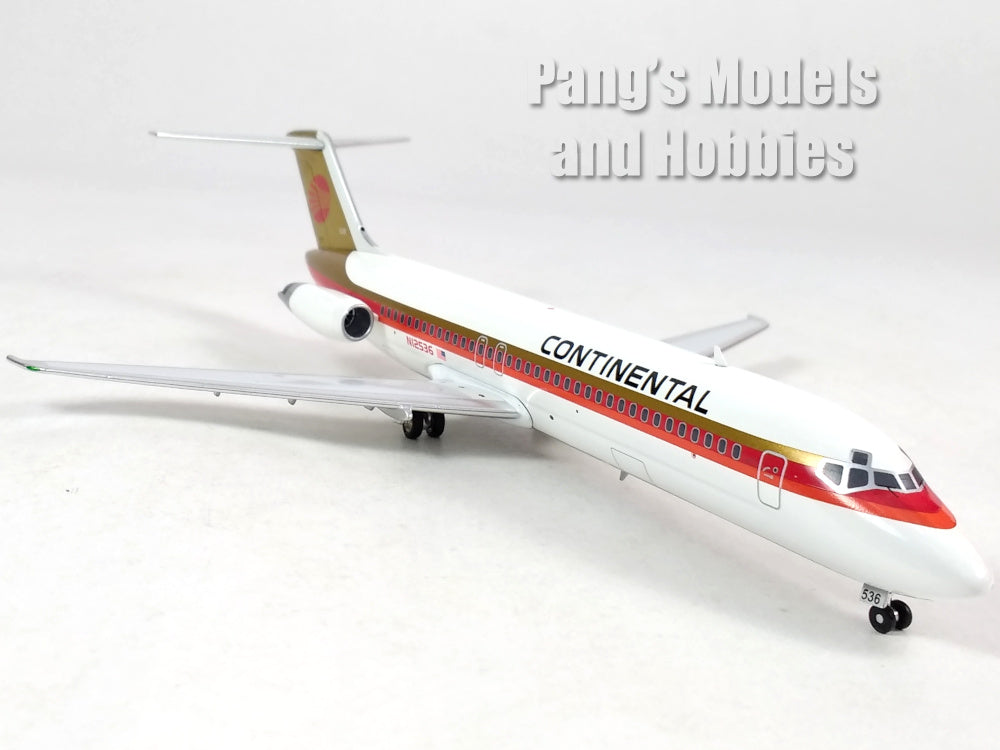McDonnell Douglas DC-9 Continental Airlines Red Meatball 1/200 Scale Diecast Model by Inflight 200