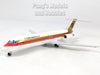 McDonnell Douglas DC-9 Continental Airlines Black Meatball 1/200 Scale Diecast Model by Inflight 200
