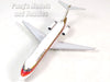 McDonnell Douglas DC-9 Continental Airlines Black Meatball 1/200 Scale Diecast Model by Inflight 200