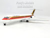 McDonnell Douglas DC-9 Continental Airlines Black Meatball 1/200 Scale Diecast Model by Inflight 200
