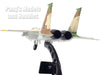 McDonnell Douglass - Boeing F-15 F-15I Raam - Thunder - Israeli Air Force IAF IDF 1/72 Scale Assembled and Painted Plastic Model by Easy Model