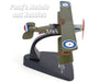 Bristol Fighter F2B 11 Sqn RFC, 1917 1/72 Scale Diecast Metal Model by Oxford
