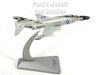 F-4 F-4J Phantom II VF-96 "Fighting Falcons", "Showtime 100", Randy Cunningham, USS Constellation, US NAVY, Vietnam 1972 - 1/144 Scale Diecast Mode by Air Force 1