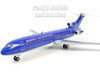 Boeing 727 727-200 Braniff International - BLUE - 1/200 Scale Diecast Model by Inflight 200