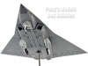 Chengdu J-36 PLAAF - 1/144 Scale Diecast Mode by Air Force 1