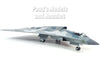 Chengdu J-36 PLAAF - 1/100 Scale Diecast Mode by Air Force 1