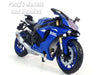 2015 Yahama YZF-R1  BLUE 1/12 Scale Model by NewRay