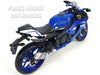 2015 Yahama YZF-R1  BLUE 1/12 Scale Model by NewRay