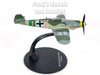 Messerschmitt Bf-109K-4  Bf-109 Luftwaffe, Grossenhain Airfield, Germany, 1945 - 1/72 Scale Diecast Metal Model