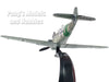 Messerschmitt Bf-109K-4  Bf-109 Luftwaffe, Grossenhain Airfield, Germany, 1945 - 1/72 Scale Diecast Metal Model