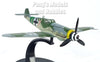 Messerschmitt Bf-109K-4  Bf-109 Luftwaffe, Grossenhain Airfield, Germany, 1945 - 1/72 Scale Diecast Metal Model