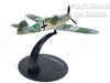 Messerschmitt Bf-109K-4  Bf-109 Luftwaffe, Grossenhain Airfield, Germany, 1945 - 1/72 Scale Diecast Metal Model