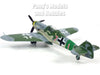 Messerschmitt Bf-109K-4  Bf-109 Luftwaffe, Grossenhain Airfield, Germany, 1945 - 1/72 Scale Diecast Metal Model