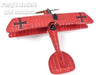 Albatros D.V  Biplane - Manfred Von Richthofen - Red Baron - 1/72 Scale Diecast Resin Model by Wings of The Great War