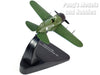 Polikarpov I-16 Type 10 Xin-Jiang Yi-Li Aviation School 1/72 Scale Diecast Model by Oxford