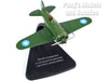 Polikarpov I-16 Type 10 Liu Che Sheng, ROCAF 1/72 Scale Diecast Model by Oxford