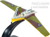 Messerschmitt Me-163 Komet Capt. Eric "Winkle" Brown - RAF 1/72 Scale Diecast Metal Model by Oxford