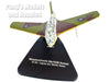 Messerschmitt Me-163 Komet Capt. Eric "Winkle" Brown - RAF 1/72 Scale Diecast Metal Model by Oxford