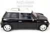 2001 Mini Cooper Mini Hatch w/ Moonroof - BLACK - 1/18 Diecast Metal Model by Smart Toys