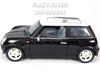 2001 Mini Cooper Mini Hatch w/ Moonroof - BLACK - 1/18 Diecast Metal Model by Smart Toys