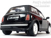 2001 Mini Cooper Mini Hatch w/ Moonroof - BLACK - 1/18 Diecast Metal Model by Smart Toys