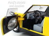 2001 Mini Cooper Mini Hatch w/ Moonroof - YELLOW - 1/18 Diecast Metal Model by Smart Toys