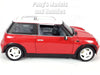 2001 Mini Cooper Mini Hatch w/ Moonroof - RED - 1/18 Diecast Metal Model by Smart Toys